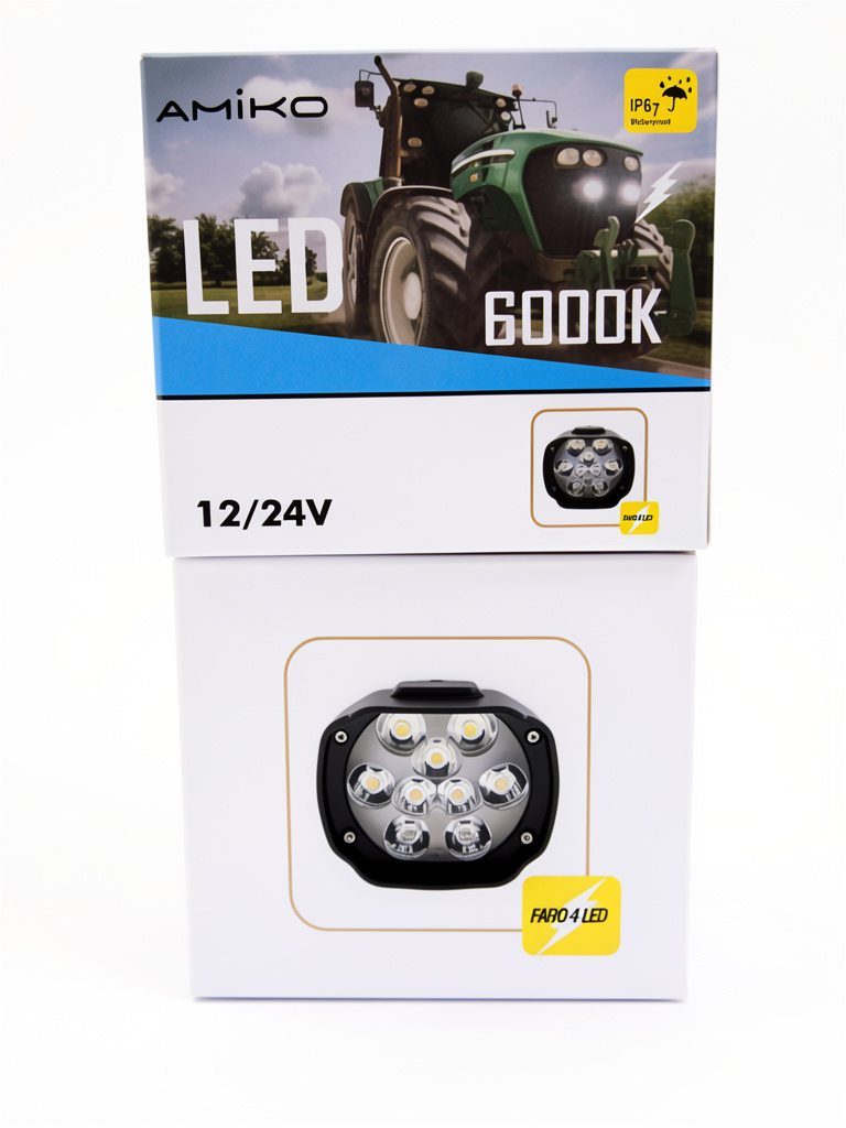 Faro auxiliar AMIKO/Luxled/Nitroled 9 led