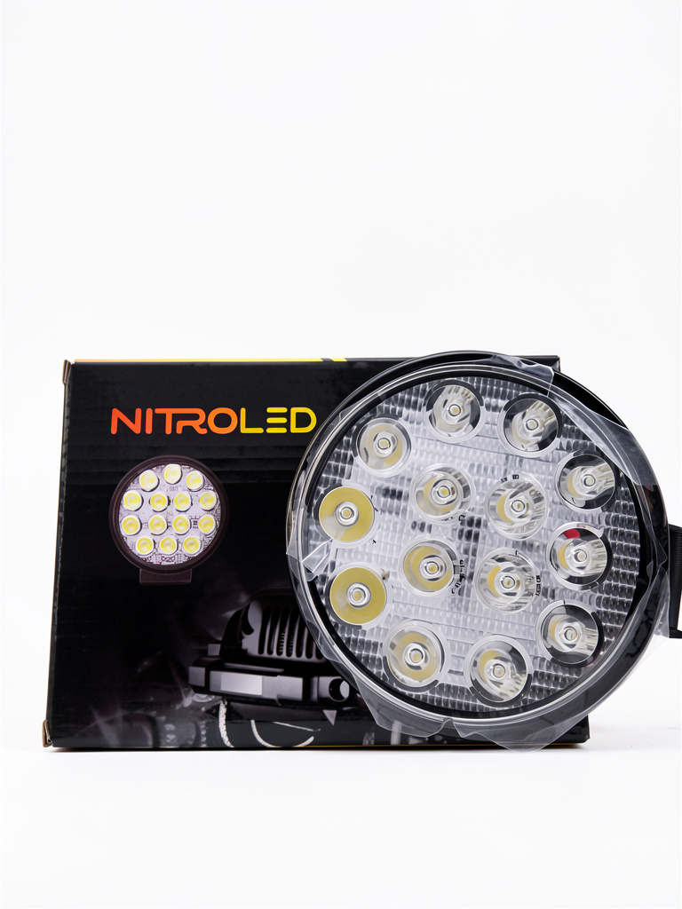 Faro Auxiliar 14 ledMX Y NITROLED RED