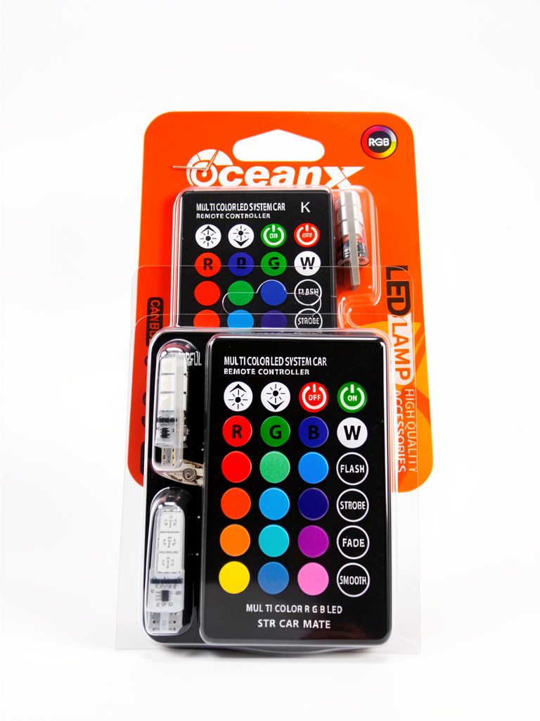 Led c/control remoto RGB