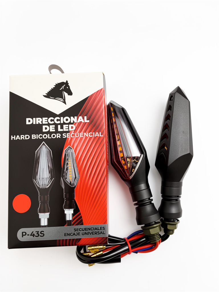Giros Led Stallion P-43 DC secuencial