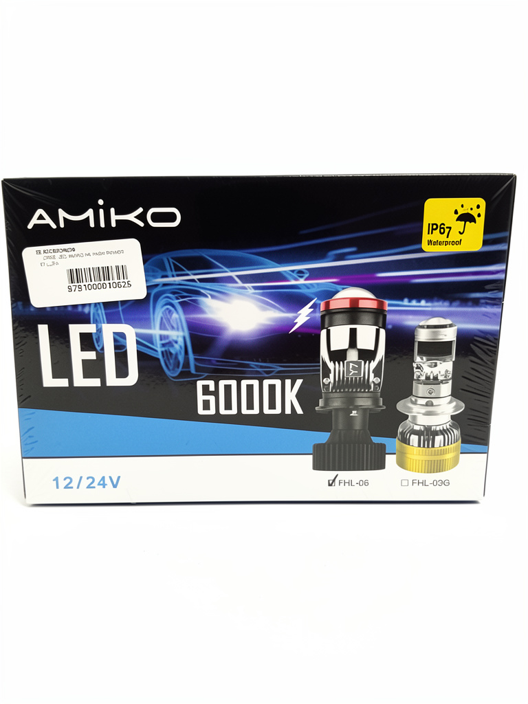 CreeLed AMIKO H4 HIGHT POWER LUPA Y7