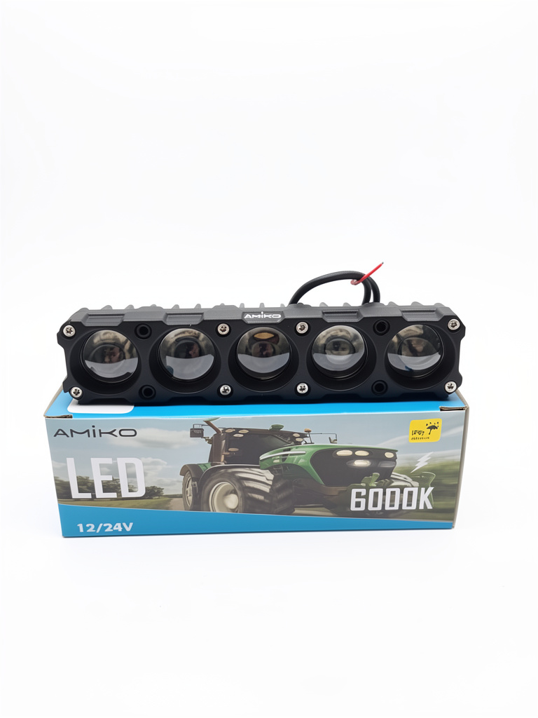 Faro 5 Led Lupa AMIKO 12/24