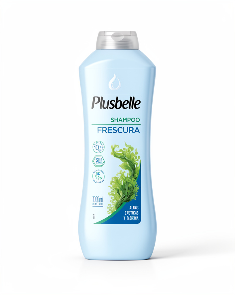 Shampoo Plusbelle Frescura x1lt