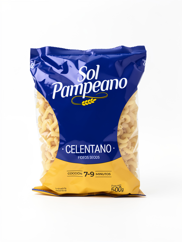 Fideo Sol Pampeano Celentano 500gr