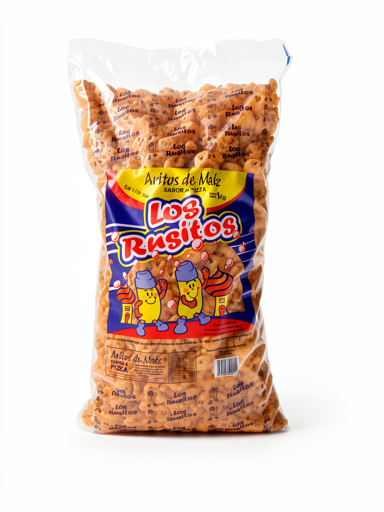 Snack Los Rusitos x 1kg Chizito Aritos Pizza