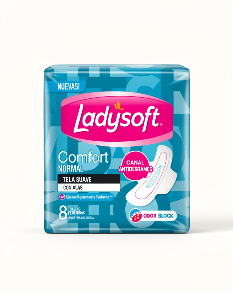 Toallitas Ladysoft x8 Confort C/Alas