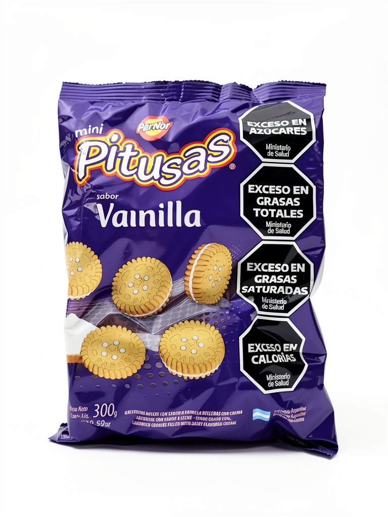Galletitas Pitusas Vainilla 300gr