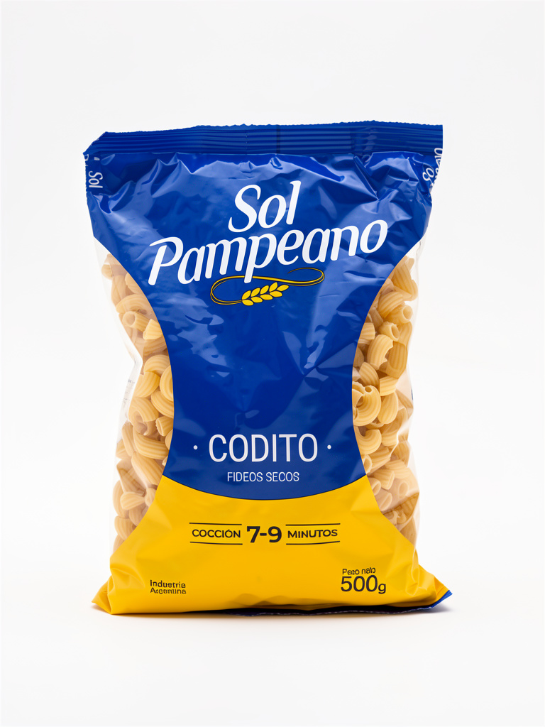 Fideo Sol Pampeano Codito 500gr