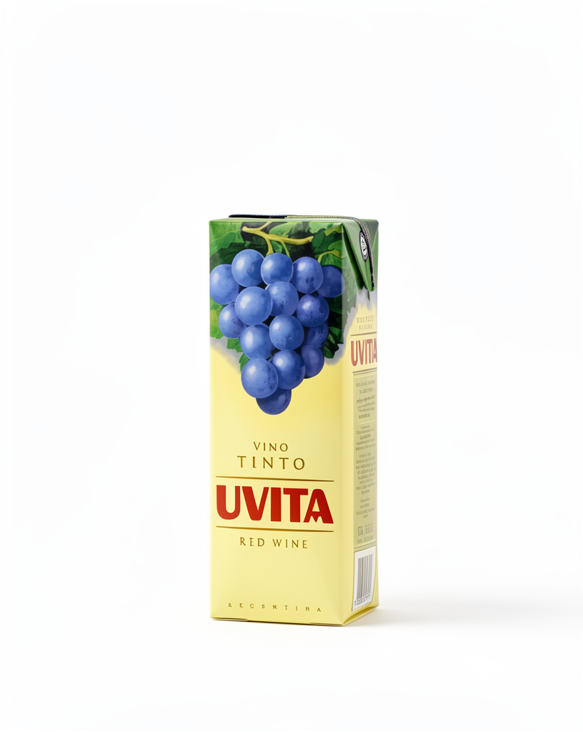 Vino Tetra Tinto Uvita 1lt