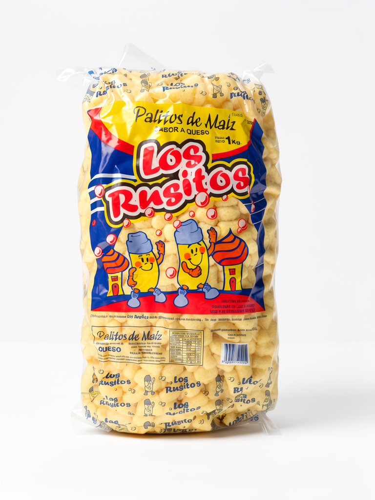 Snack Los Rusitos 1kg Chizito Queso