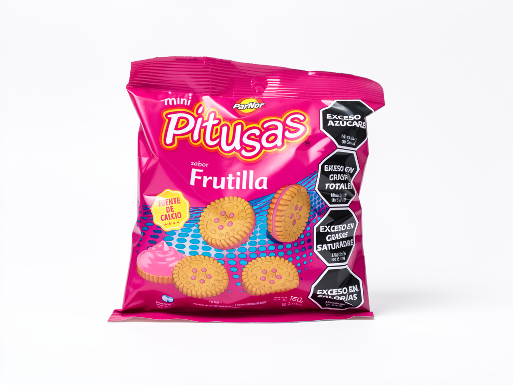 Galletitas Pitusas Frutilla 160gr