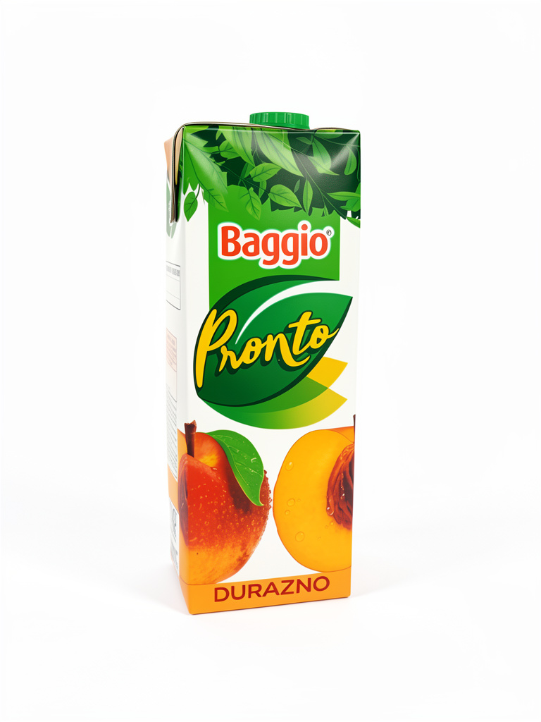 Jugo Baggio Pronto 1lt Durazno