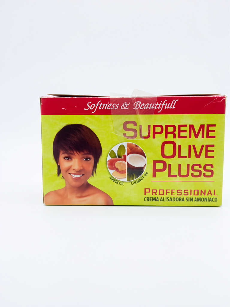 Supreme Olive Pluss crema alisadora
