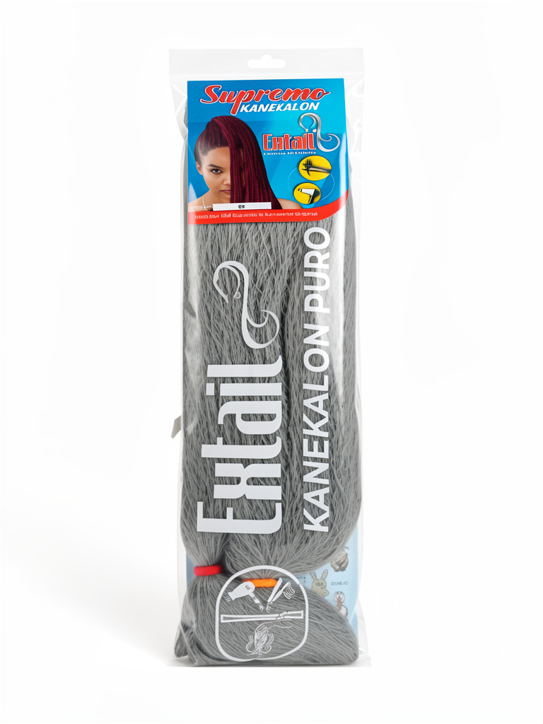 Supremo Kanekalon gris (60)