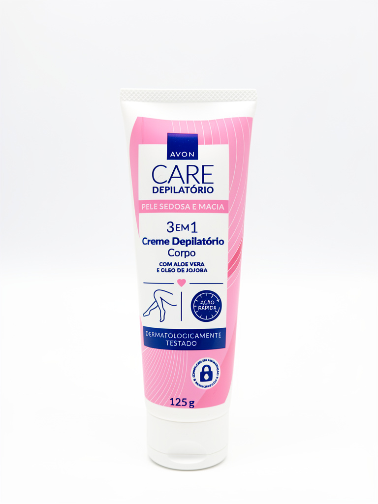 Creme depilatório avon corporal