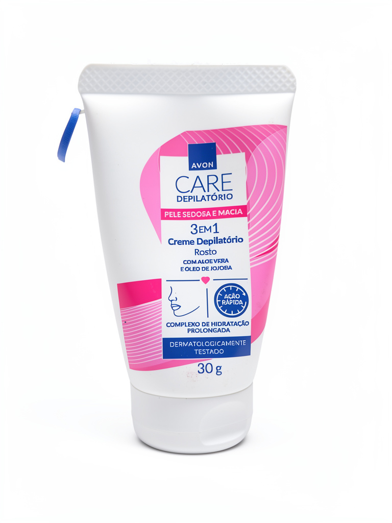 Creme depilatório facial avon