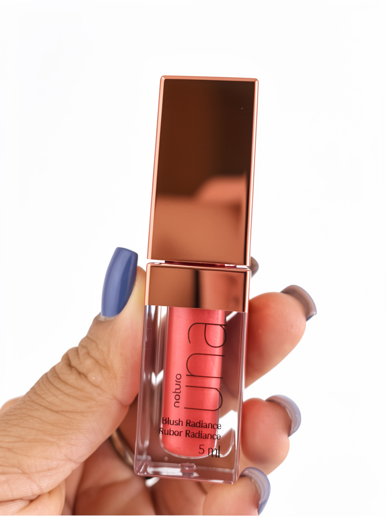 Blush líquido Una Nude vermelho