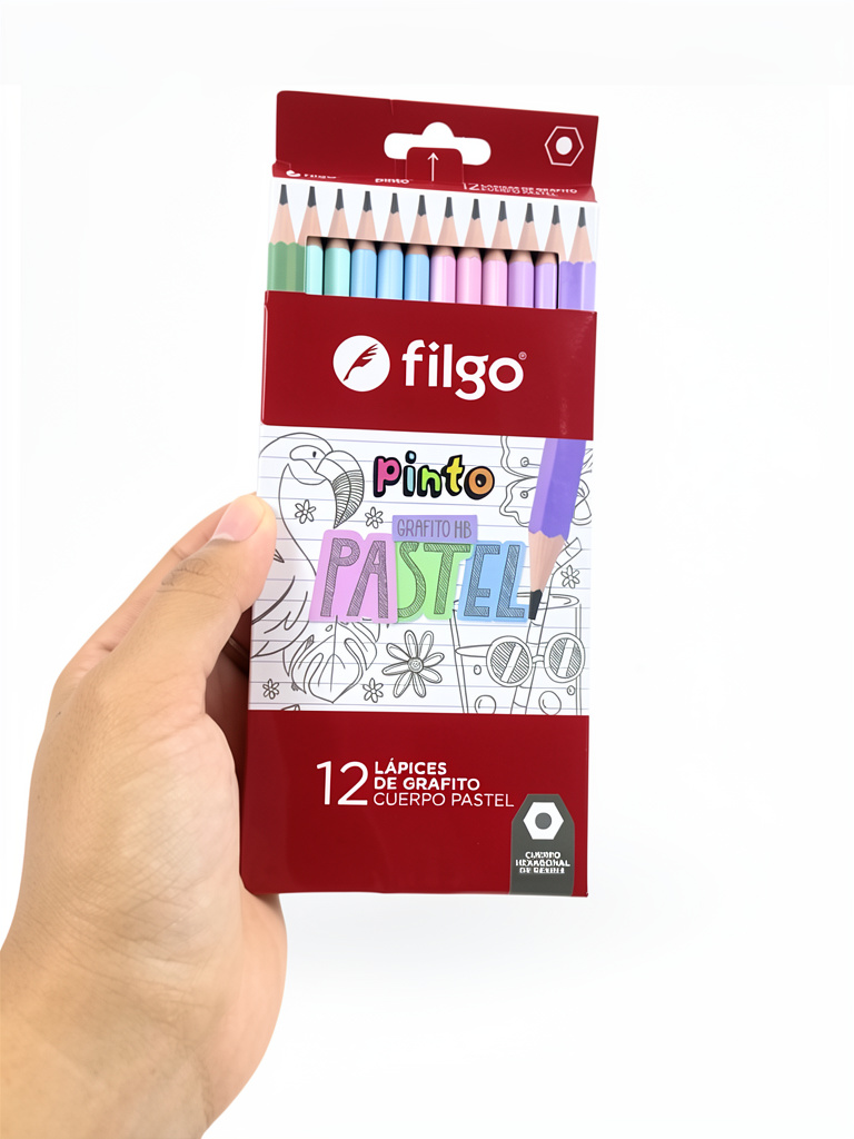 LÁPIZ FILGO GRAFITO PASTEL C/U