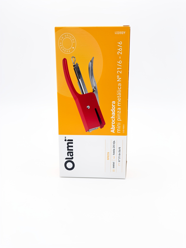 Olami mini abrochadora roja