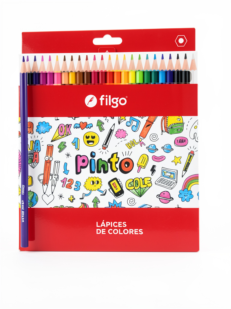 LÁPIZ FILGO COLOR X24 LARGO