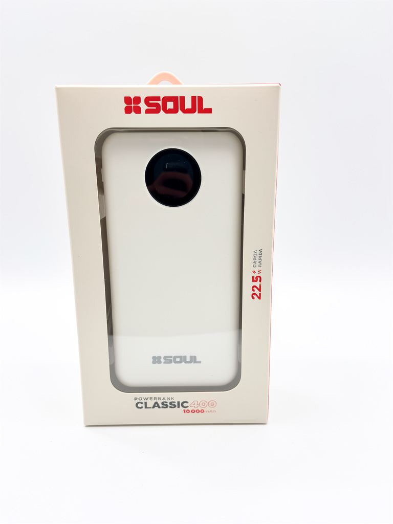 CARGADOR PORTATIL SOUL CLASSIC 400