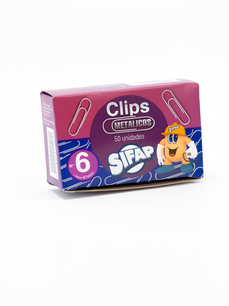 BROCHE CLIPS SIFAP Nº6 METALICO