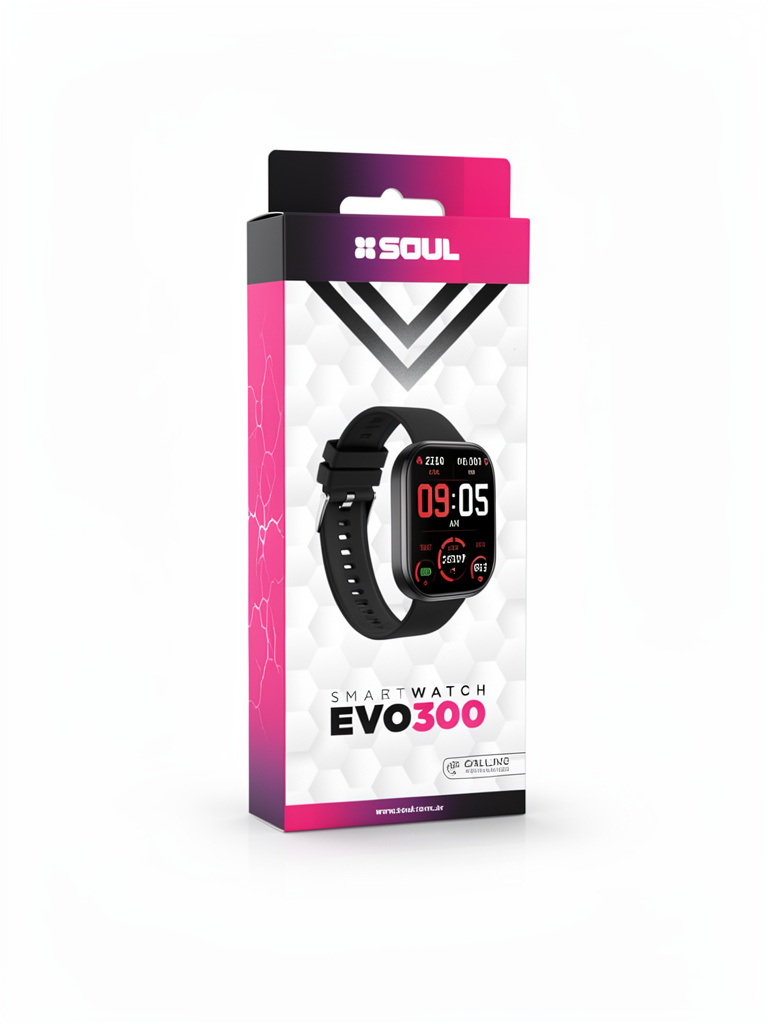 RELOJ SOUL EVO300 negro