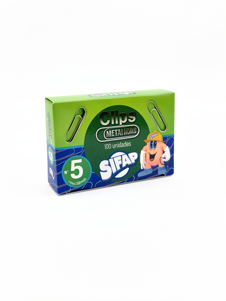 BROCHE CLIPS SIFAP Nº5 METALICO