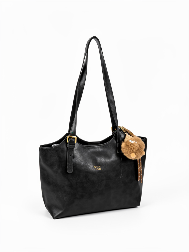 Cartera negra tote