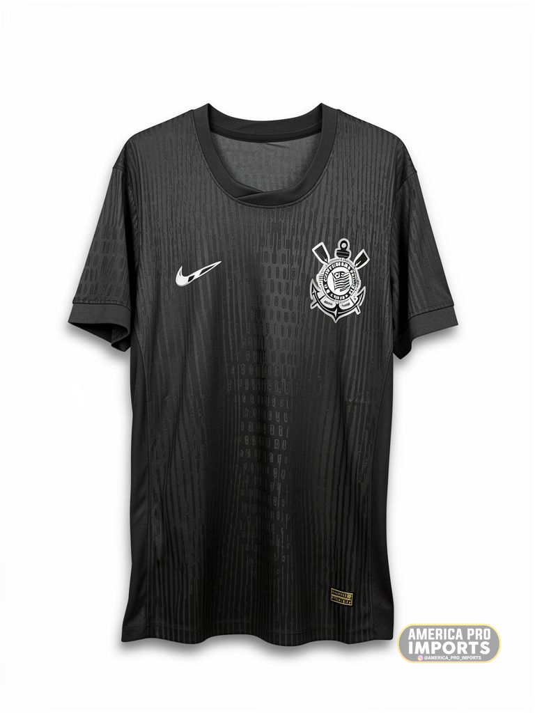 CORINTHIANS ALL BLACK JOGADOR