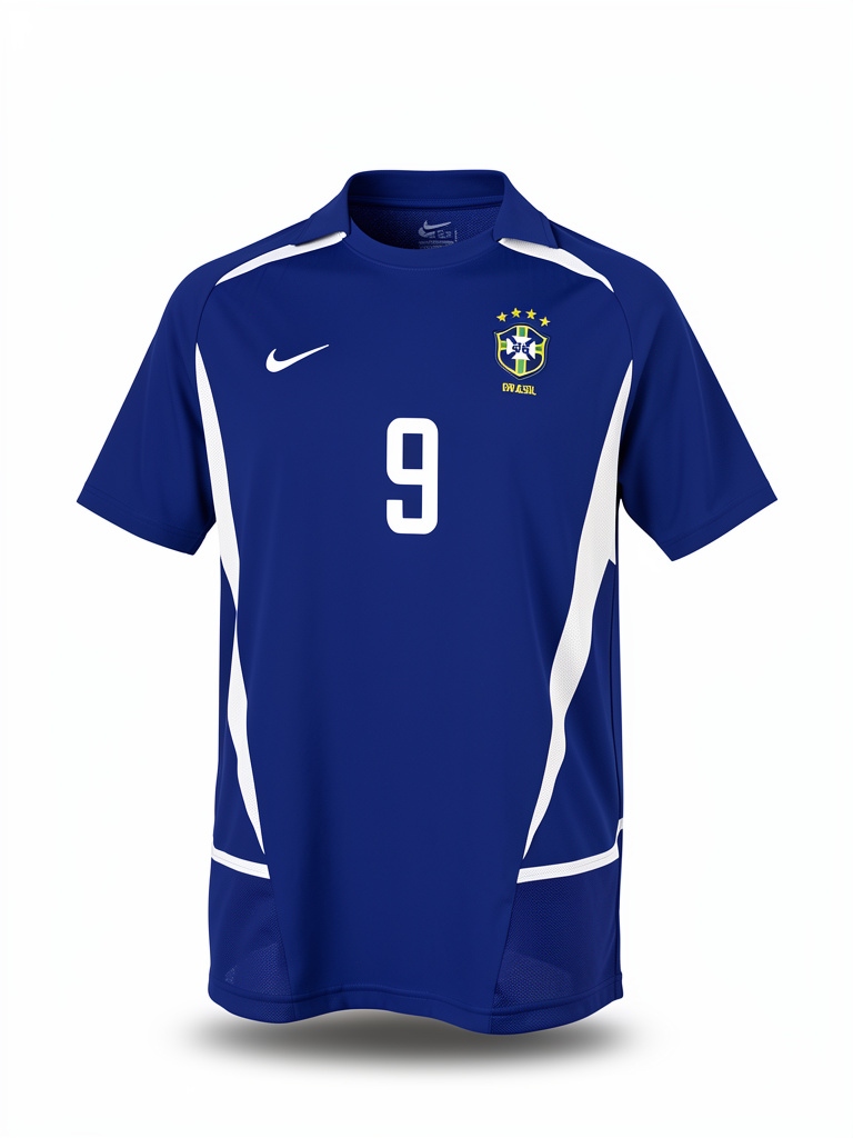 BRASIL 2002 AZUL RONALDO 9