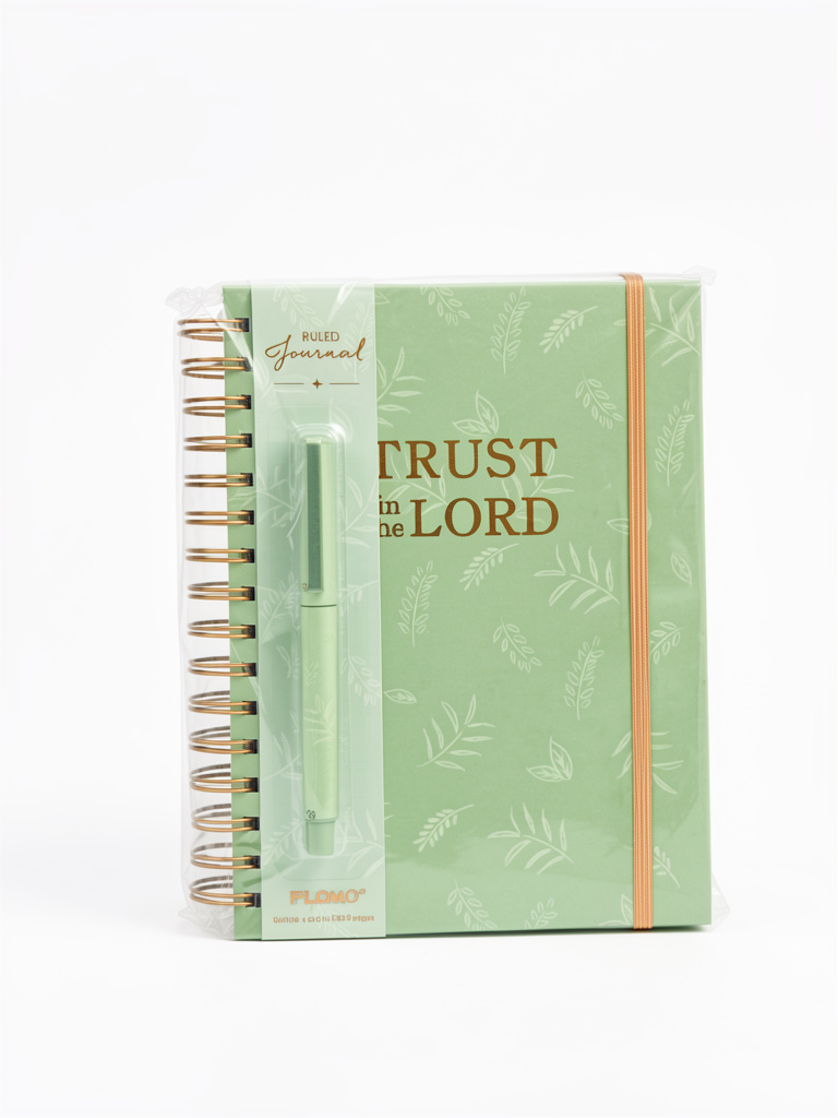 LIBRETA CON LAPICERO TRUST IN THE LORD