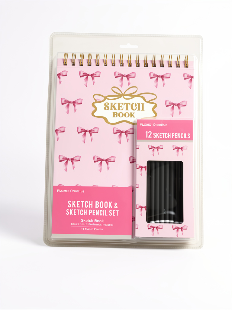 SKETCH BOOK Y PENCIL