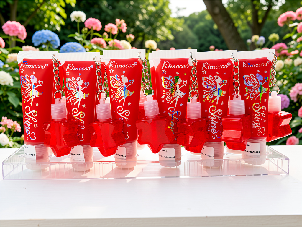 Lip Gloss Con Llavero Rimocoo