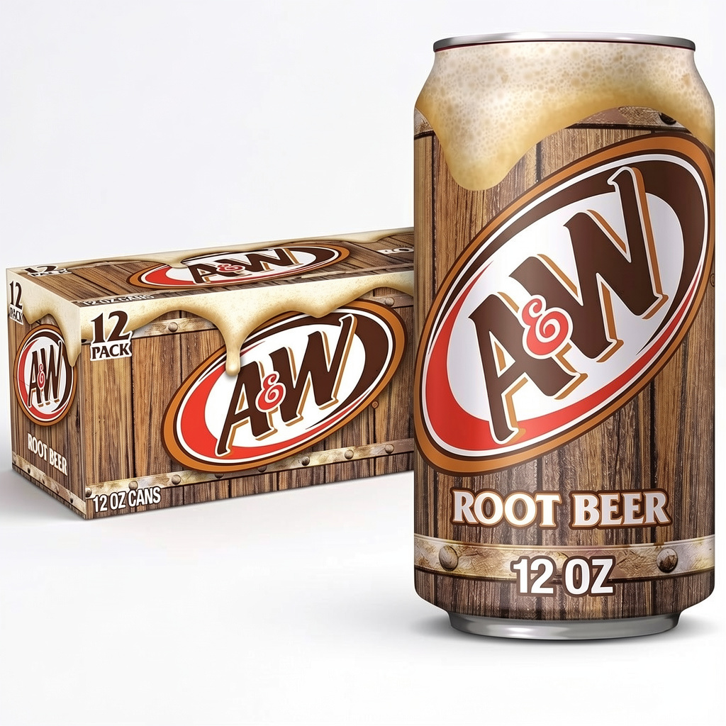 A&W root beer 12oz 12pack