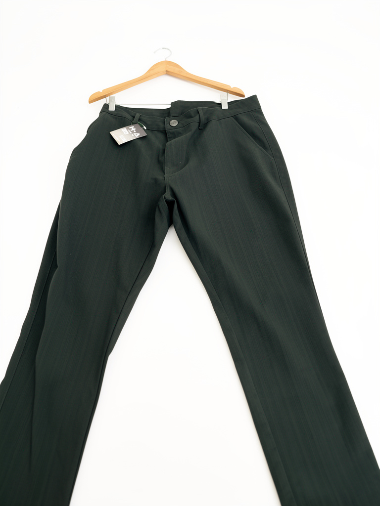 Calça alfaiataria verde bandeira