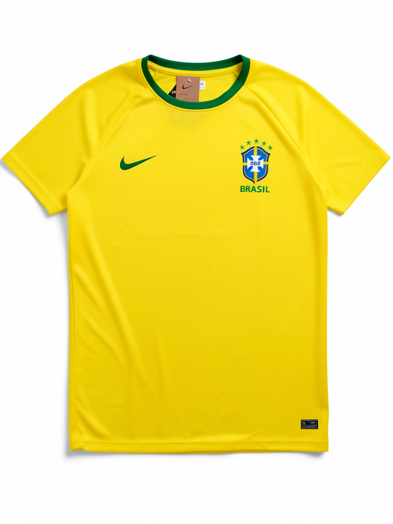 T.shirt amarela Brasil