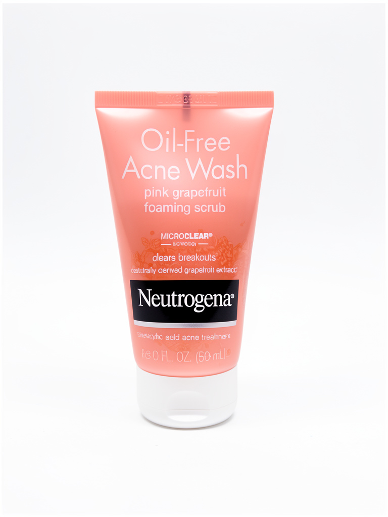 Oil free acne wash