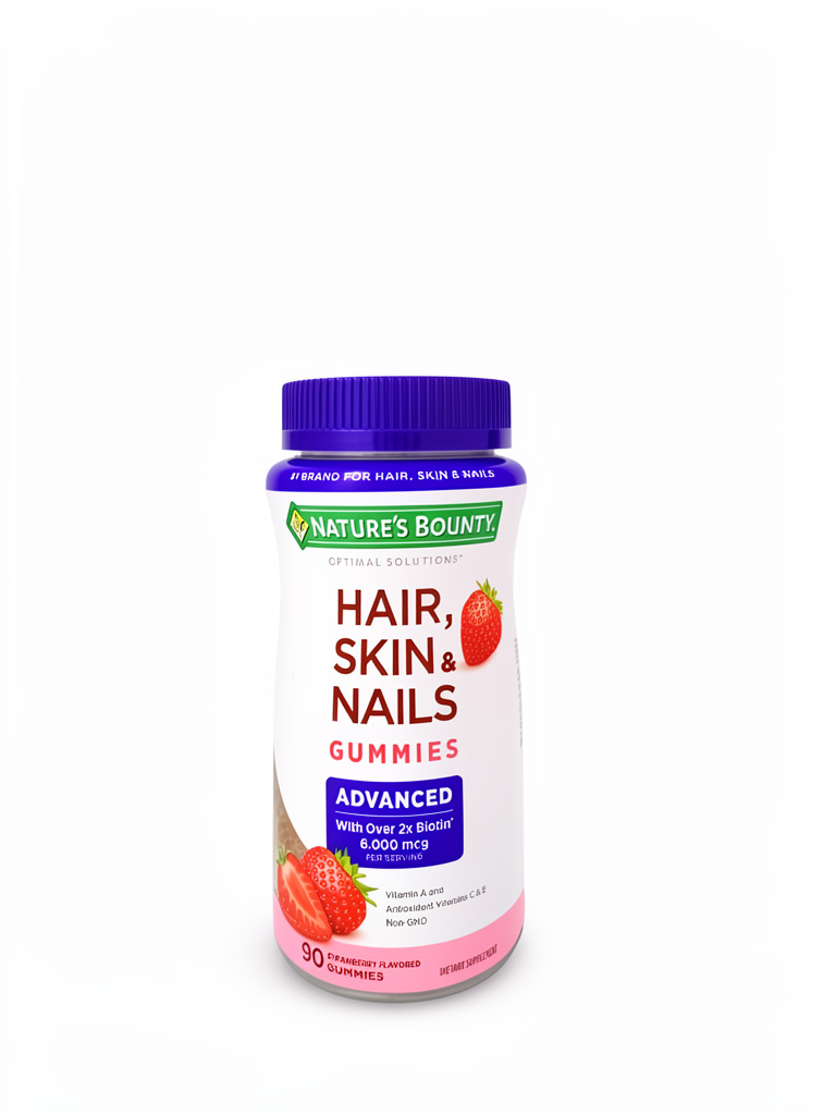 Nature's Bounty Hair Skin & Nails 90 Gummies Advanced