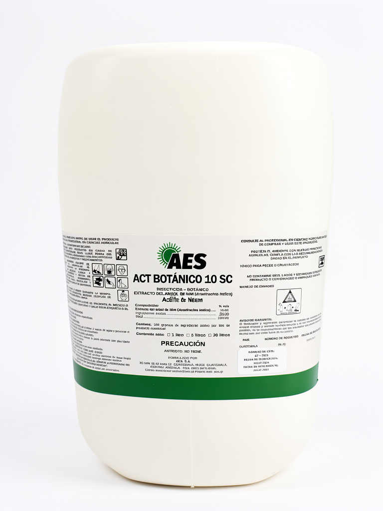 AES Act Botanico 10 SC Aceite de Neem Caneca