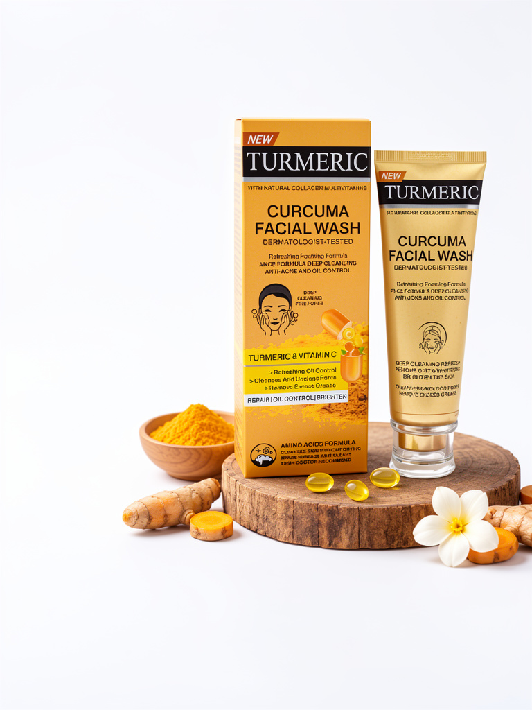 Limpiador facial turmeric