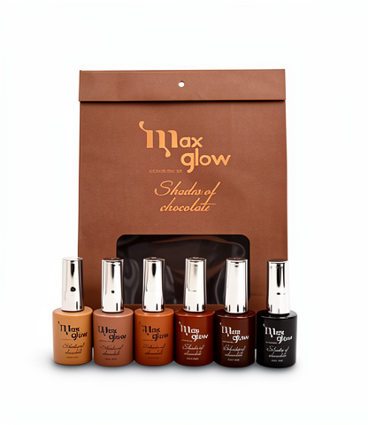 Esmalte Coleccion Shade of Chocolate Maxglow