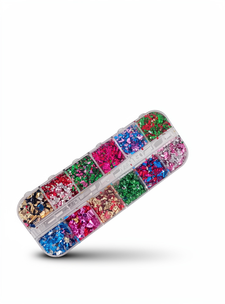 Pastillero efecto flake x12