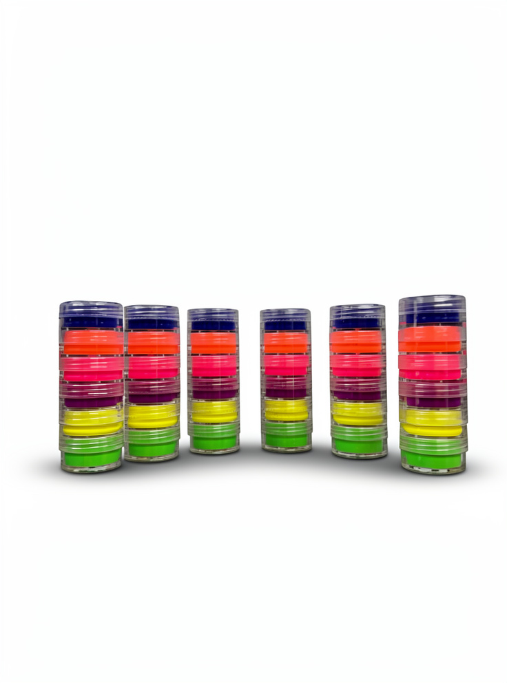 Pigmento de uñas x6