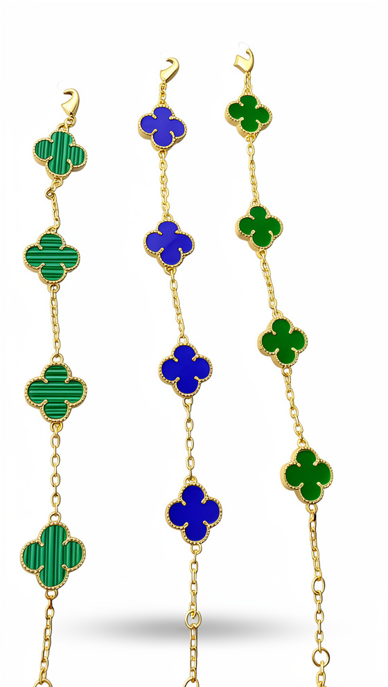 Pulseras de lujo / doble