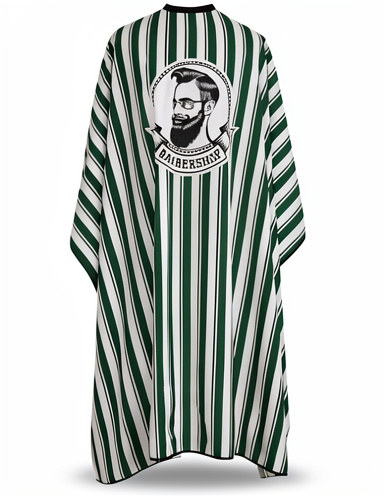 Capas de barberia estampada