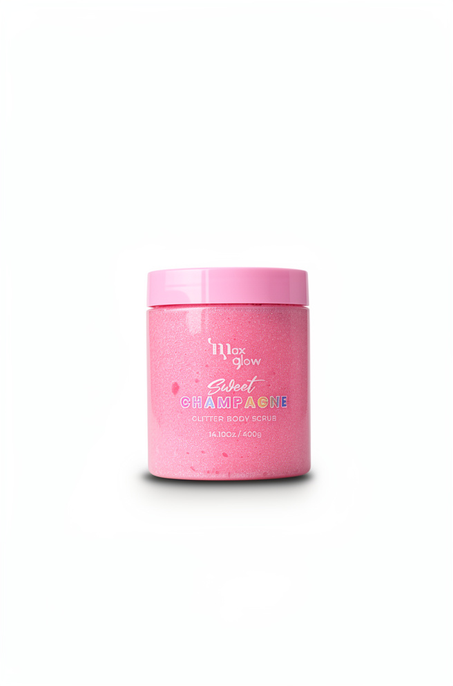 Crema exfoliante glitter MAXGLOW