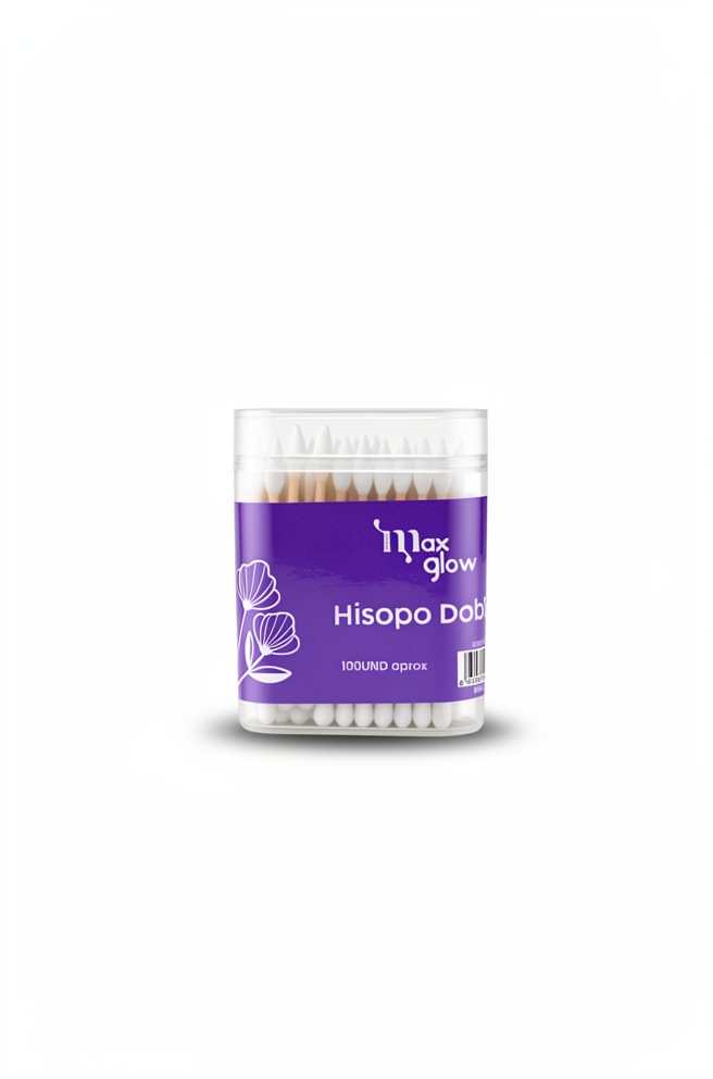 Hisopo Doble Punta MAXGLOW