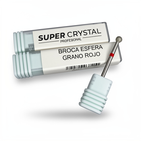 Broca esfera  grano rojo 3mm