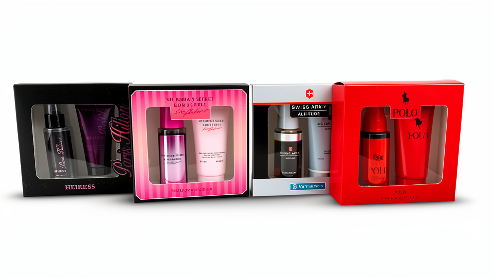 Set crema y splash Dama y Caballero